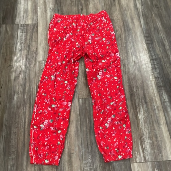 Victoria’s Secret Red Floral Rose and Peony Pajama Pants small - Picture 8 of 8